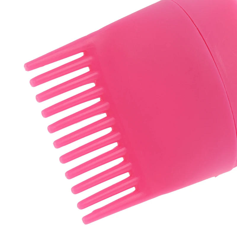 Description Picture 2 of item170ml Multicolor Plastic Hair Dye Refillable Bottle Applicator Comb Dispensing Salon Hair Coloring Hairdressing Styling Tool