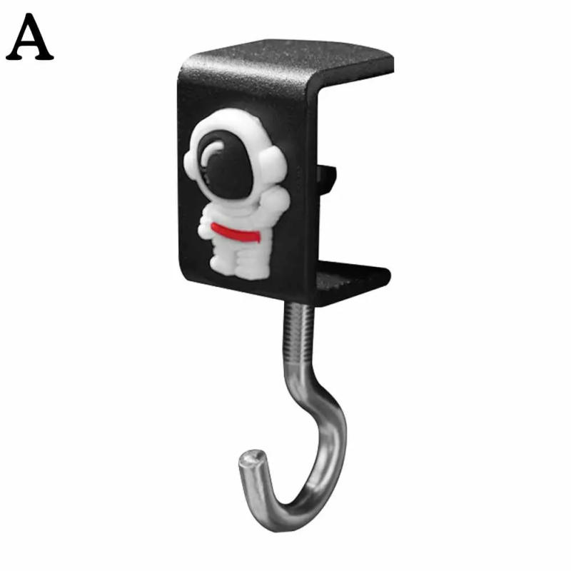 Description Picture 6 of itemAdjustable Desk Edge Hook Gaming Headset Bag Hanger Backpack Storage Hanging Hook Holder Punch-free Home Office Organizer 