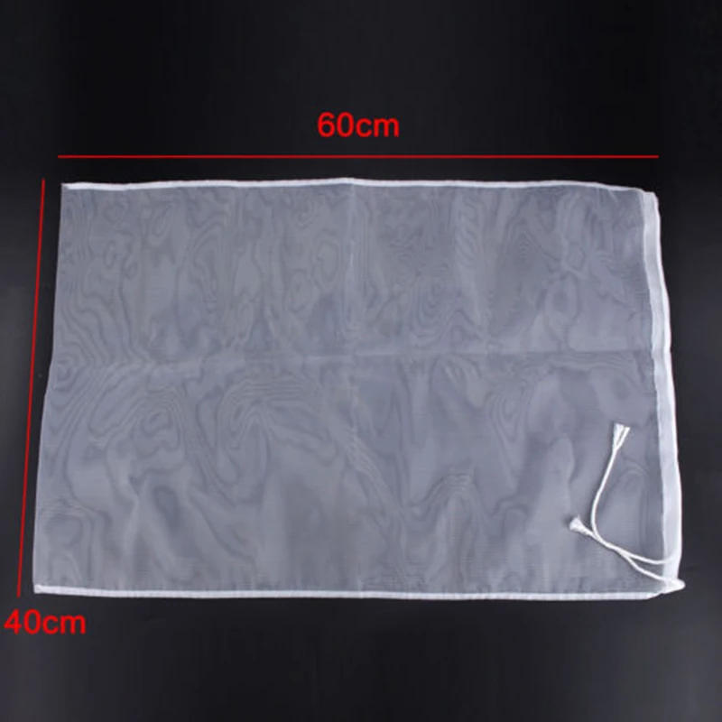 Description Picture 4 of item100/200/300 Mesh Brew Bag W/ String Wine Beer Home-Brew Coffee Filter High Temperature Resistance Filter Brew Bag