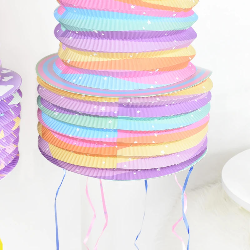 Description Picture 3 of itemChildren Birthday Star Pinata Game Paper Lantern Mexican Piñata Gift Box Funny Child Toy Birthday Festival Party Decoration Gift