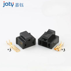 5pcs 3-pin 7.8 lamp socket automotive connector for xenon H4 lamp headlight socket connector DJ7033-7.8-11/21