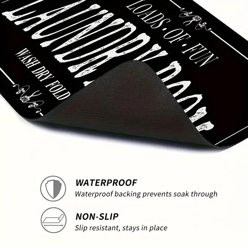 Description Picture 3 of item1PC, diatom mud cover mat waterproof dust mat, roller washing machine cover, light luxury multi-function anti-dirty washing mach