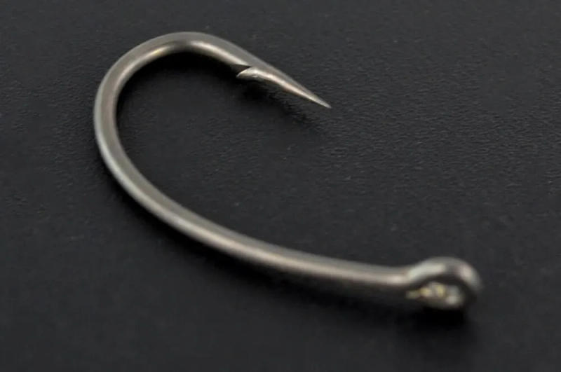 Description Picture 3 of itemHirisi 15x Carp Fishing Hooks With Eye Micro Barb High Carbon Steel Fish Hooks PTFE Coated Fishing Accessories X915