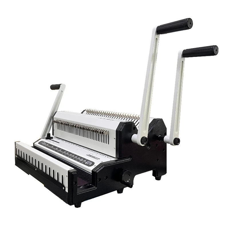 Description Picture 4 of item30Time/Min Binding Machine 2:1/3:1 Holes Maximum Punching Capacity 25 Sheets for Office Binding
