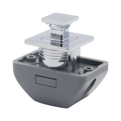 Caravan Latch Knob Motorhome Cabinet Camper Push Button RV Compartment Latch Catch for Cupboard Door Motorhome Cabinet Camper