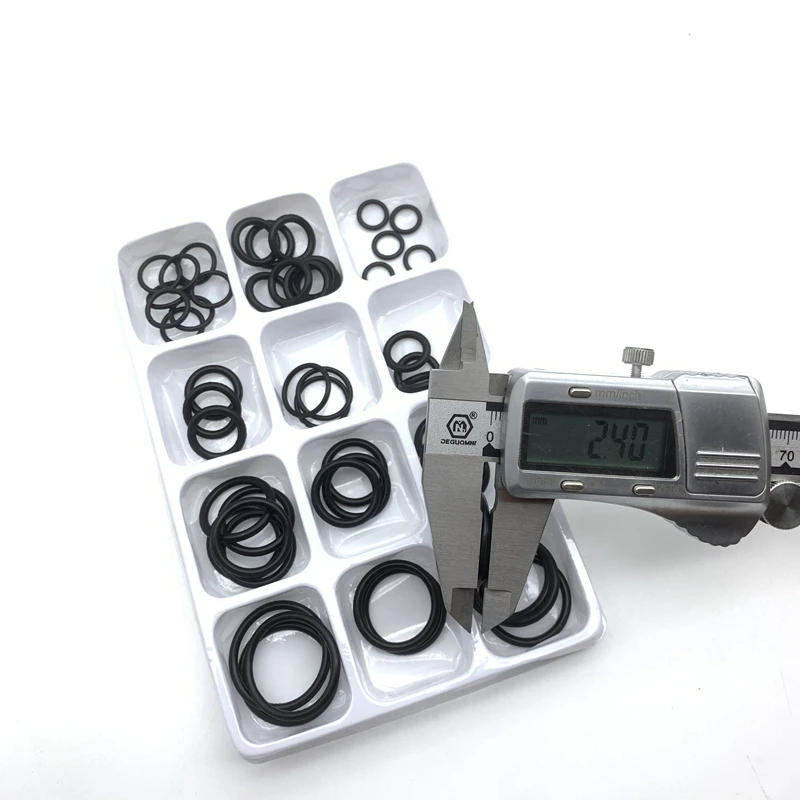 Description Picture 6 of item50PCS Rubber O Ring Oil Resistance O-Ring Washer Gasket Seals Watertightness Assortment Different Size