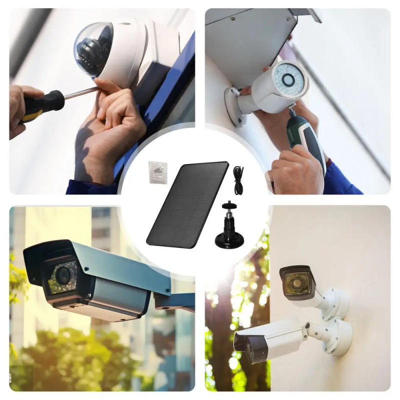 Description Picture 6 of item3W 5V Solar Panel USB 2 in 1 Outdoor Solar Cells Charger Solar Panels for Security Camera/Small Home Light System accessories