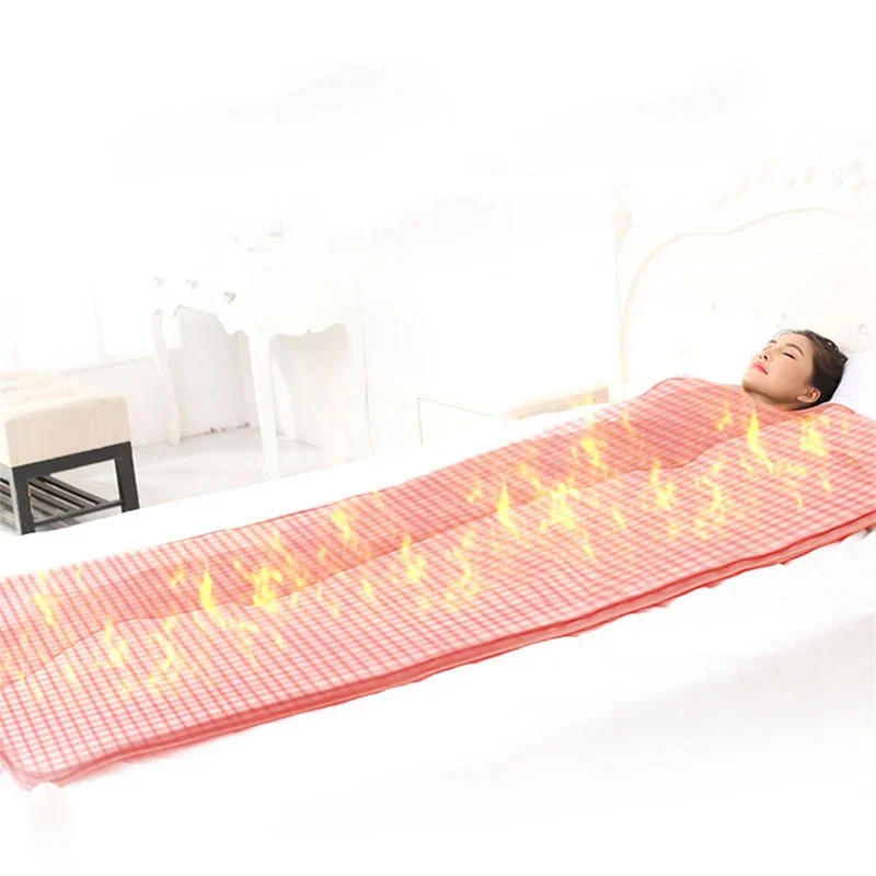 Description Picture 5 of itemHousehold Far Infrared Hyperthermia Massage Steaming Sauna Blanket Space Steam Blanket For Beauty Skin Cleaning