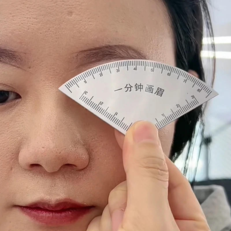 Description Picture 5 of itemBrow Shaping Stencil Women Instant Brow Shaper Fast & Precise Drawing Eyebrow Design Ruler Multi-Style Template Brow Magic Tool