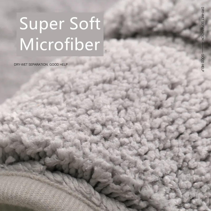 Description Picture 2 of itemInyahome Floor Bath Mats for Bathroom Non Slip Indoor Carpet Rugs Cover Machine Wash Plush Mats Bathroom Rug for Bathroom Shower