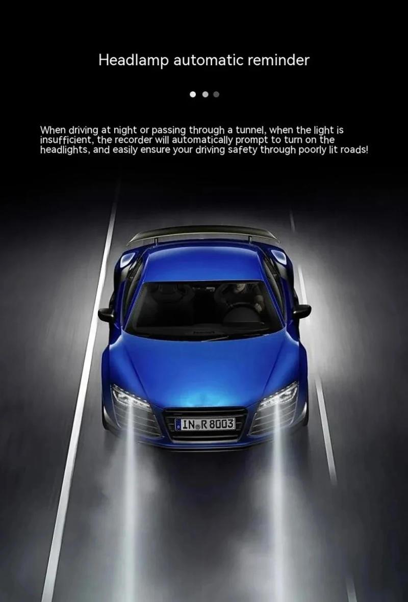 Description Picture 5 of itemHD 1080P 3-Inch Driving Recorder Car Charge WIFI Dual Lens Front And Rear Dual Lens Dash Cam Vehicle Accessories Black Box