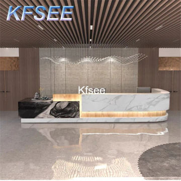 160cm length Super Idea Spa Europe Kfsee Reception Counter