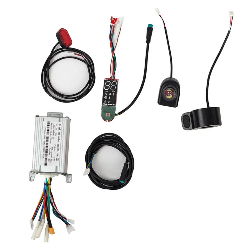 Description Picture 2 of item36V 350W E-Scooter Controller Kit Dashboard Accelerator Scooter Replace Parts For Electric Bicycle Ebike Accessories