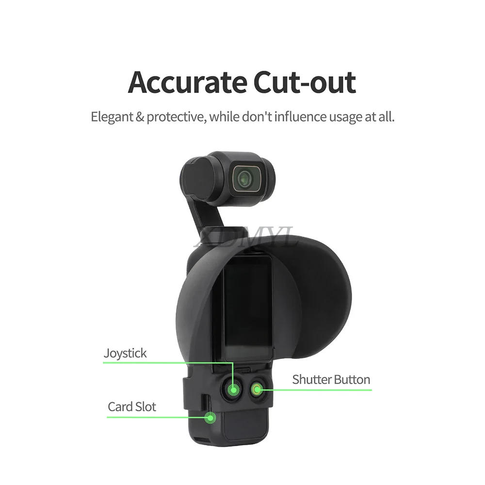 Description Picture 3 of itemSunnylife Light Blocking Sunshade for DJI Pocket 3 Screen Hood Sun Shade Hood Cover for DJI Pocket3 Handheld Gimbal Accessories