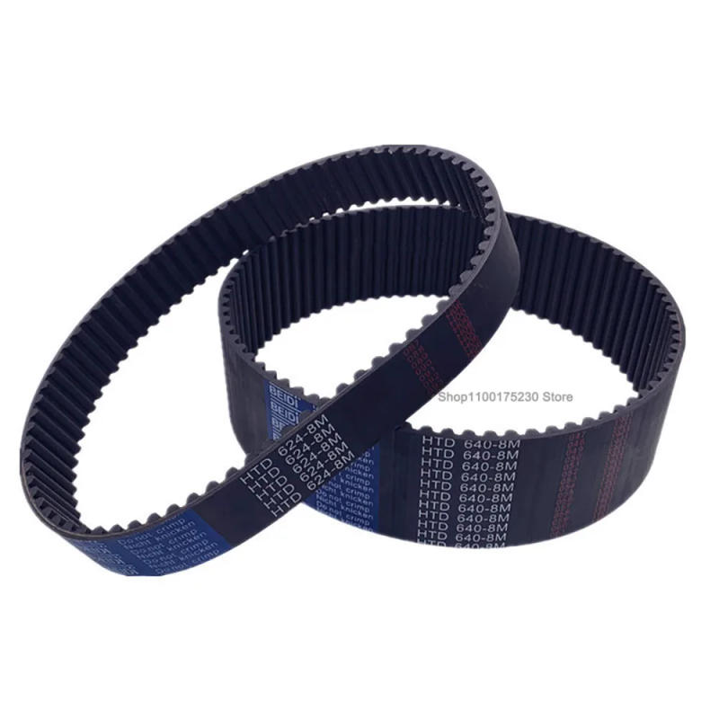 Description Picture 6 of item1PCS HTD-8M Timing Belt Rubber Closed Loop Synchronous Belt Width 15/20/25/30/40mm Perimeter 1080mm-1480mm Transmission Parts