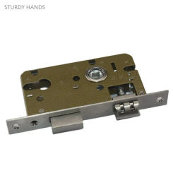 58-45 High Security Door Lock Cylinder Body Home Single Tongue Mute Anti-Theft Lock Bodys Wooden Door Hardware Fittings