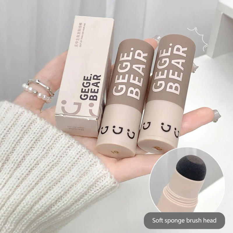 Description Picture 2 of itemHair Fluffy Powder Instantly Black Blonde Root Cover Hair Concealer Coverag Paint Repair Fill In Shadow Thinning Eyebrow Powder