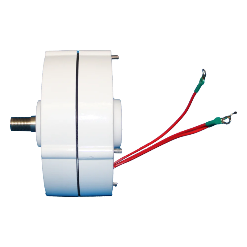 Description Picture 6 of itemFactory 5KW Electric Generator 24V 48V 96V 120V 220V Low RPM Alternator Permanent Magnet Rare Earth Turbine 5000W With Base