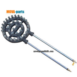 Commercial LPG NG Dual Power Connection 36 Dia Head Gas Stove Cooking Burner