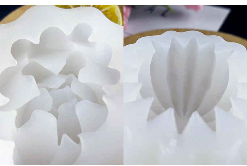 Description Picture 6 of itemSucculent Plant Candle Mold DIY Simulation Cactus Silicone Mold Cute Flower Scented Candle Aroma Plaster Soap Making Home Decor