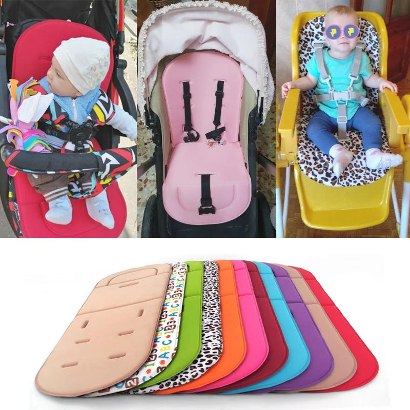 Description Picture 2 of itemStroller Seat Cushion Soft Baby Pushchair Car Cart High Chair Seat Trolley Cushions Kids Stroller Mattress Soft Pad Large Sizes