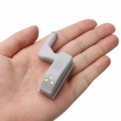 LED Smart Touch Induction Cabinet Light Cupboard Inner Hinge Lamp Sensor Light Night Light for Closet Wardrobe
