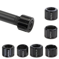 Bicycles Thru Axles Nut M12M15 Thread Axles Nut Bike Hubs Tube Shaft Skewer Cap for Front and Rear Bike Wheel Easy Use