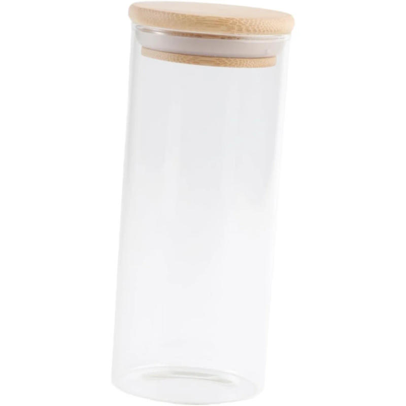 Description Picture 2 of itemHot Cocoa  Supplies Glass Food  Jars Glass Container Airtight Glass Canister Desk Dispenser Pantry Organization and  Glass  Cont