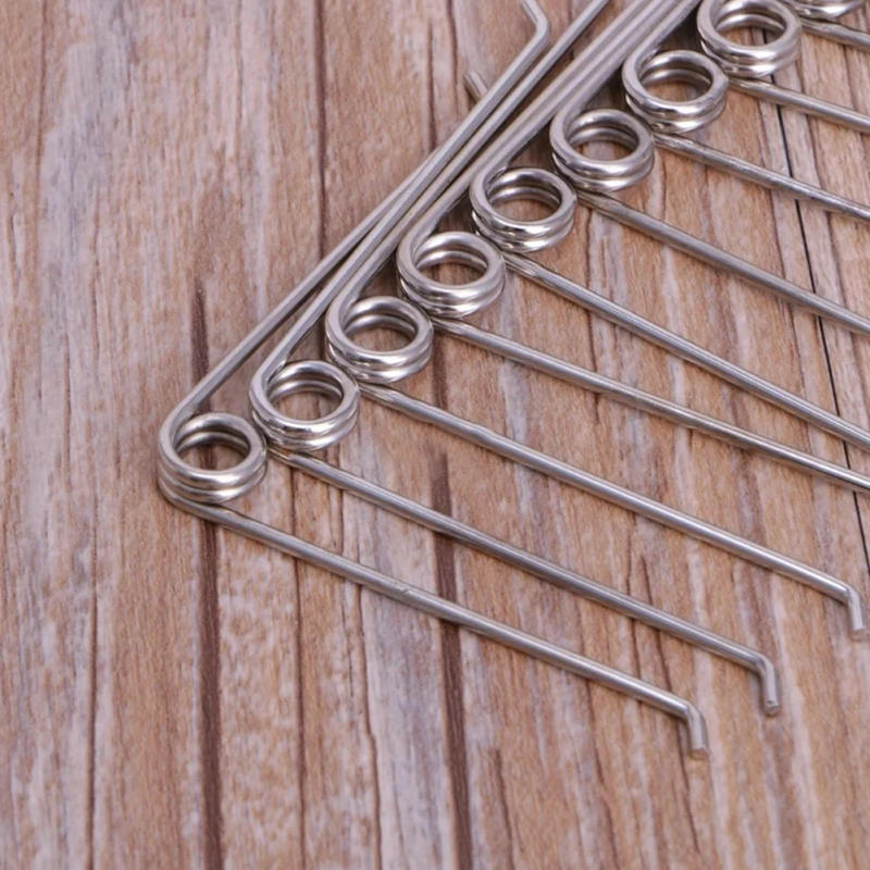 Description Picture 5 of item10Pcs V Shape Steel Compression Spring Gardening Scissors Accessories Tool Reed Fruit Pruning Accessories Building Hardware