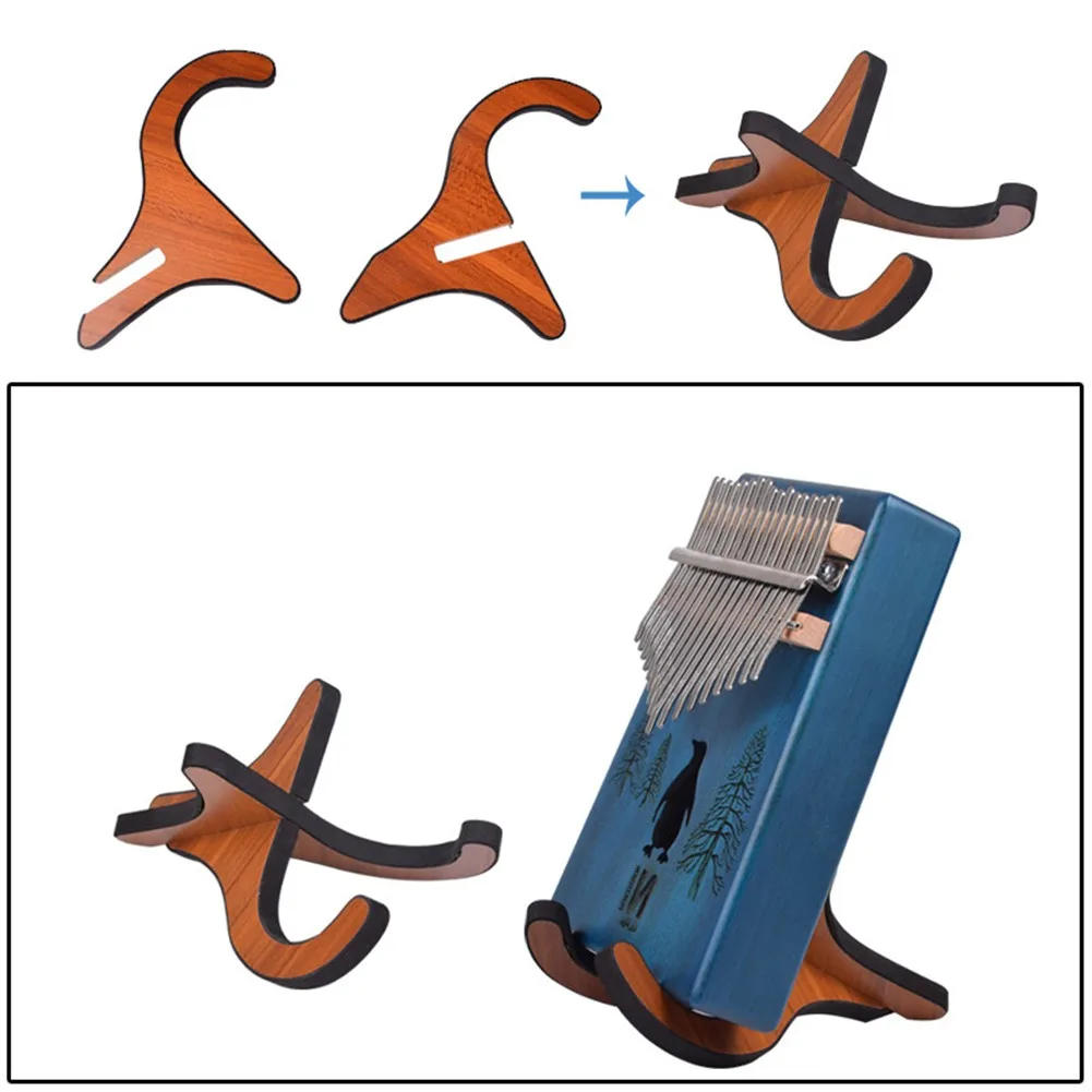 Description Picture 6 of itemWholesale Kalimba Stand Holder Thumb Piano Display  Bracket Rack Accessories Holder Stand Finger Piano Accessories