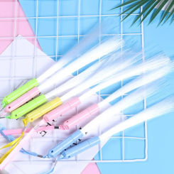 4pcs LED Fiber Optic Stick Frequency Conversion Glow Fiber Optic Wands Night Light Lasting Christmas Decorations Party Supplies
