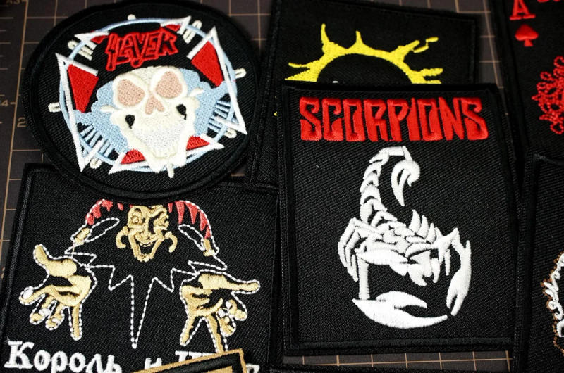 Description Picture 5 of itemROCK MUSIC Patch For Clothing Iron On Embroidered Sewing Applique Fabric Badge Apparel Accessories Band