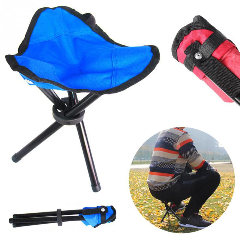 Description Picture 5 of itemOutdoor Leisure Portable Folding Chair Three-Legged Stool Camping Travel Picnic Outdoor Activities Fishing Accessories