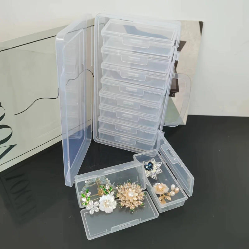 Description Picture 3 of item4/7/8/13/20 Slots Diamond Painting Plastic Storage Box Embroidery Accessory Case Clear Beads Storage Boxes Cross Stitch Tools