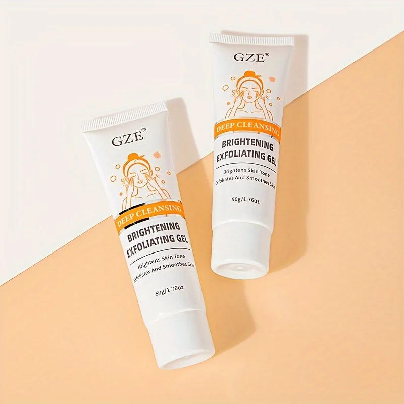 Description Picture 3 of itemGZE Castor Oil Extract Exfoliating Gel, Face and Body Exfoliating Scrub Gel, Deep Cleansing Moisturizing Facial Exfoliator