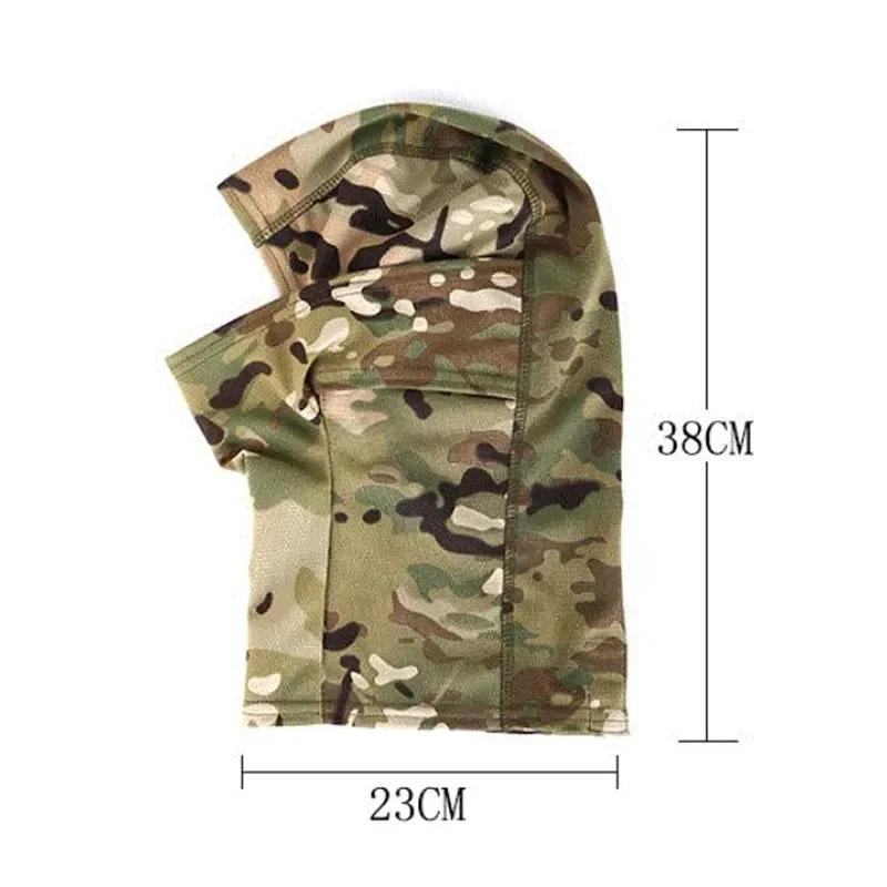 Description Picture 3 of itemMulticam Tactical Balaclava Full Face Mask Shield Cover Cycling Airsoft Hunting Hat Camouflage Balaclava Scarf