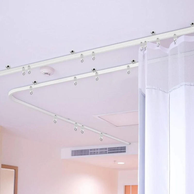 Description Picture 5 of itemCurtain Track Silencer White Curtain Rail Plastic Curtains Visible Track
