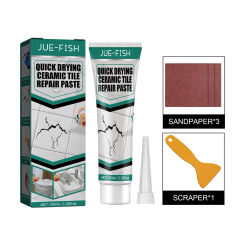 Practical Floor Tile Repair Cream Environmentally Universal Ceramic Crack Paste Waterproof Adhesive Set for Floor Wall Tile