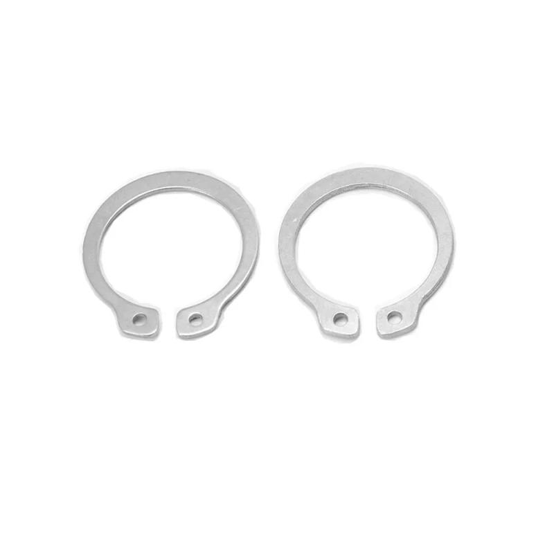 Description Picture 5 of itemM6 M8 M9 M10 M12 M13-M40 304 Stainless Steel C Type External Circlip for Bearing Shaft Retaining Clip Snap Ring Washer GB894.1