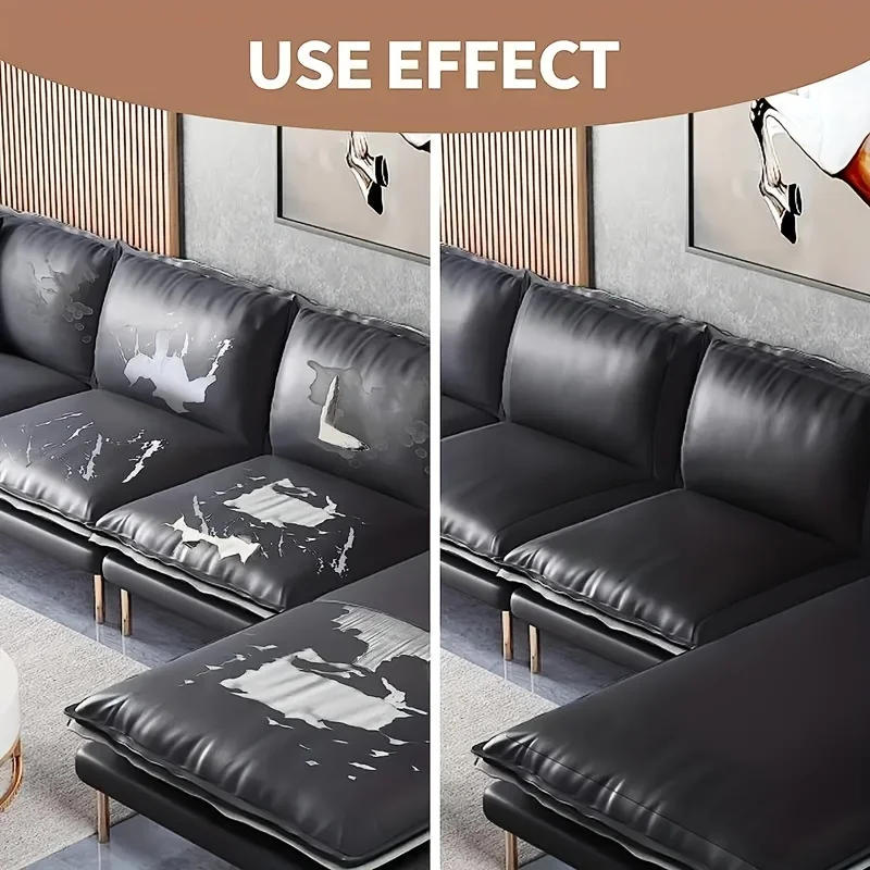 Description Picture 4 of item1PC-PU leather repair patch, self-adhesive sofa patch, waterproof and wear-resistant, suitable for furniture, driver's seat, sof