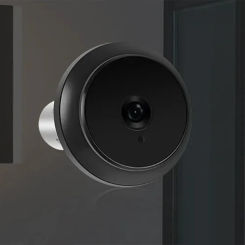 Video Digital Door Viewer Digital Magic Eye Electronic Viewfinder Night Vision Photo Recording Door Peephole Camera 1080P Camera