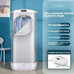 220V Electric Clothes Dryer Collapsible UV Iron Steam Multifunctional Automatic Ironing Machine Intelligent remotecontrol