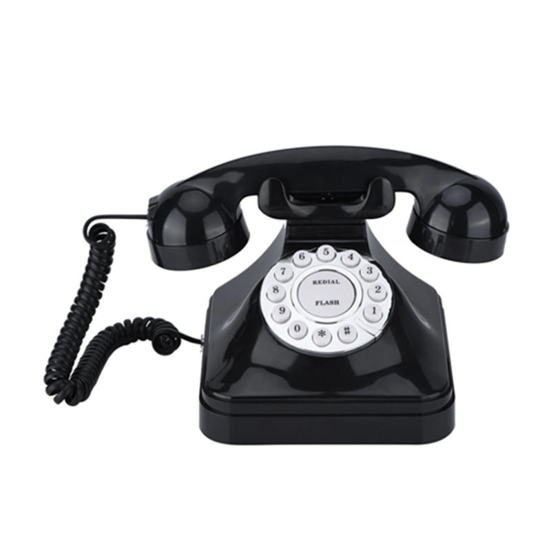 Description Picture 4 of itemWX-3011 Vintage Telephone Landline Retro Old Style Phone Support Flash Re-dial Reserve Function for Home Hotel Office Business