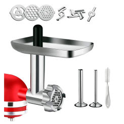 Metal Food Grinder Attachment For Kitchenaid Stand Mixers, Meat Grinder Attachment Kitchen Tools