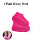 1Pair Rose Red