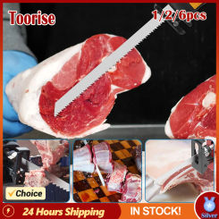 Reciprocating Saw Blade 12Inch 4/10TPI Stainless Steel Pruning Saw Blade Sharp Saw Blade for Cutting Frozen Food Meat Beef Bone