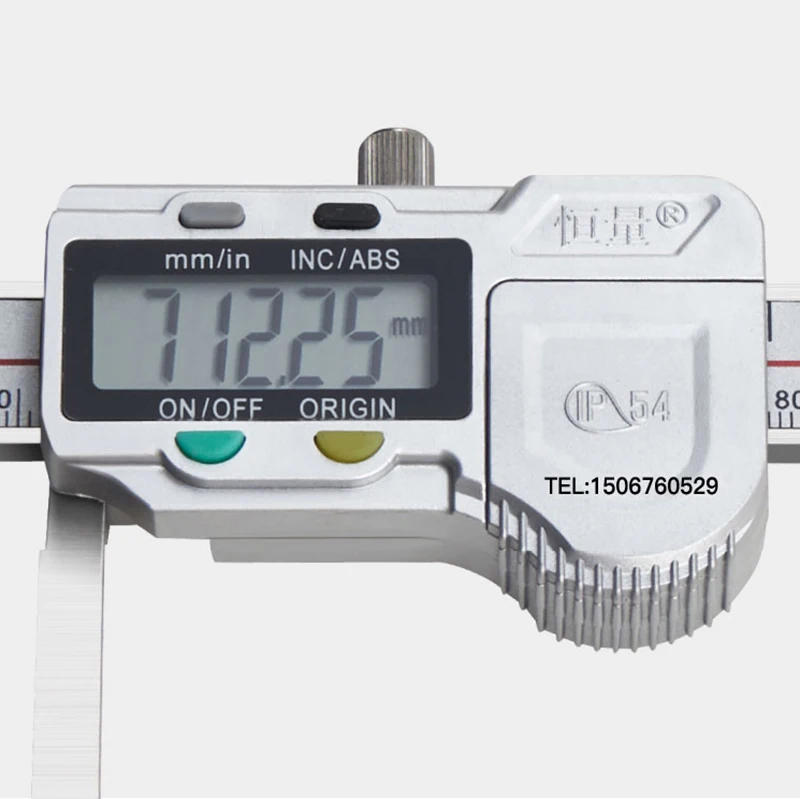 Description Picture 5 of itemBoutique Digital Display Inner Slot Caliper Electronic Card Slot 150/200/300mm0.01 Circlip Slot Inner Hole Ruler Graphics Card