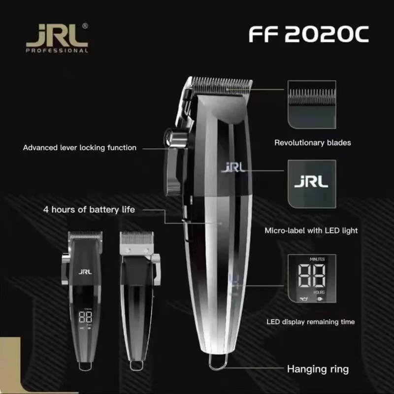 Description Picture 3 of itemJRL professional hairdresser, carving silent electric clipper, hairdresser, wireless clipper, professional electric clipper
