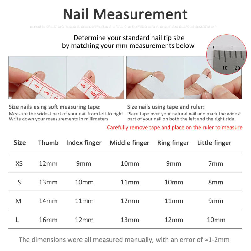 Description Picture 2 of item10Pcs French Handmade Press on Nails Pink Fake Nails with Rhinestone Design Wearable Stick-on Nails Full Cover False Nail 네일팁