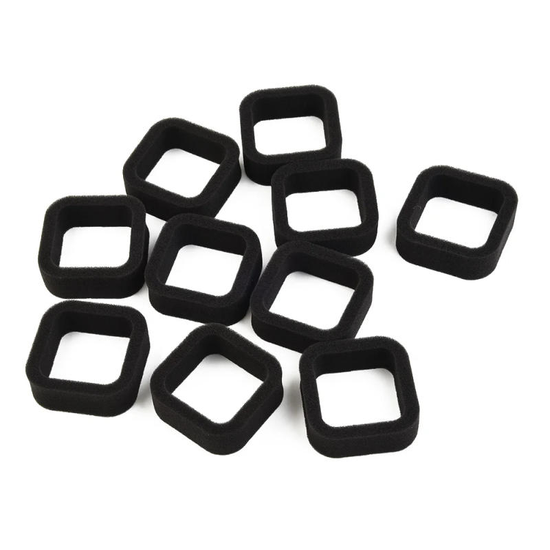 Description Picture 6 of item10pcs Trimmer Air Filters For TH23D Para11010-2530 Black String Trimmer Air Filters Parts Garden Power Tools Accessories